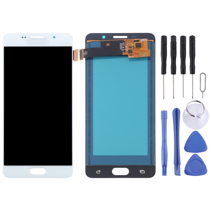 TFT LCD Screen for Galaxy A5 (2016) / A510 with Digitizer Full Assembly (White)