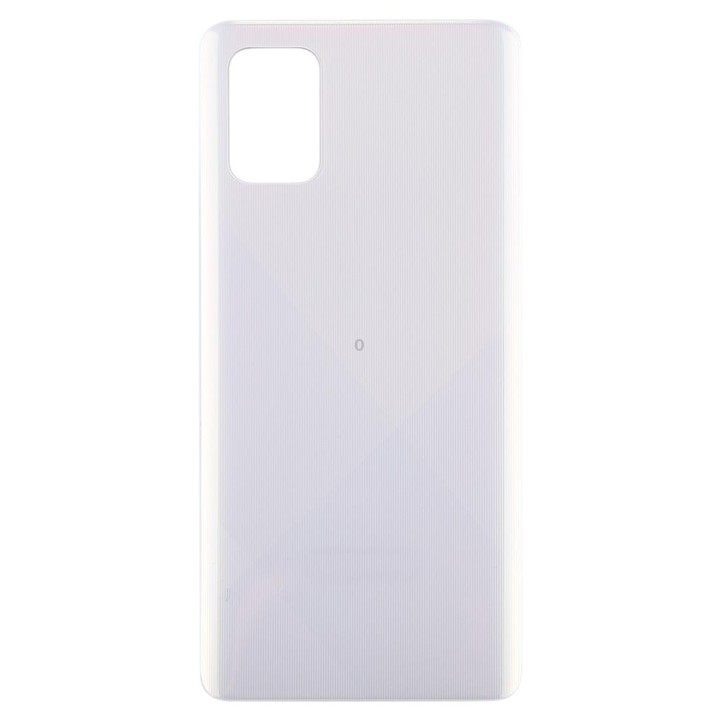 For Galaxy A71 Original Battery Back Cover (White)