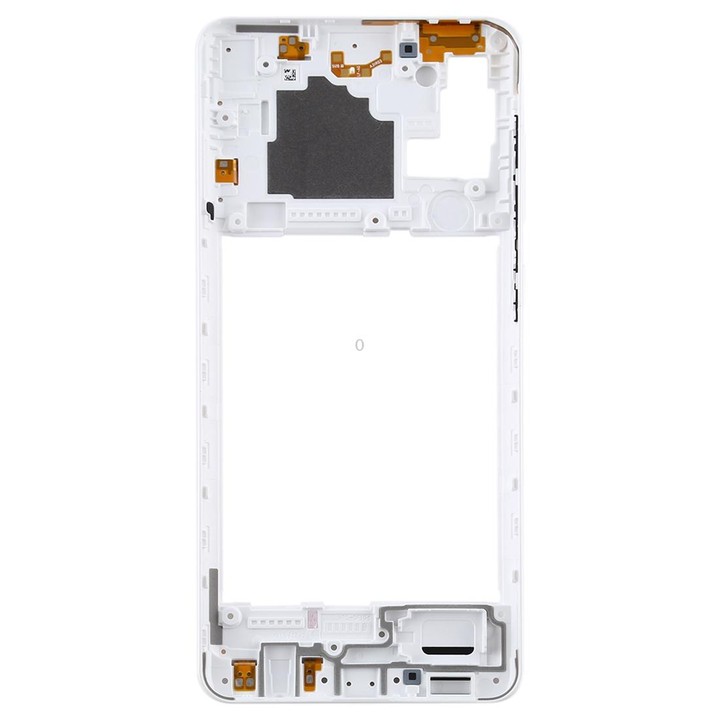 For Samsung Galaxy A21s Middle Frame Bezel Plate (White)