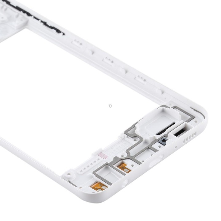 For Samsung Galaxy A21s Middle Frame Bezel Plate (White)