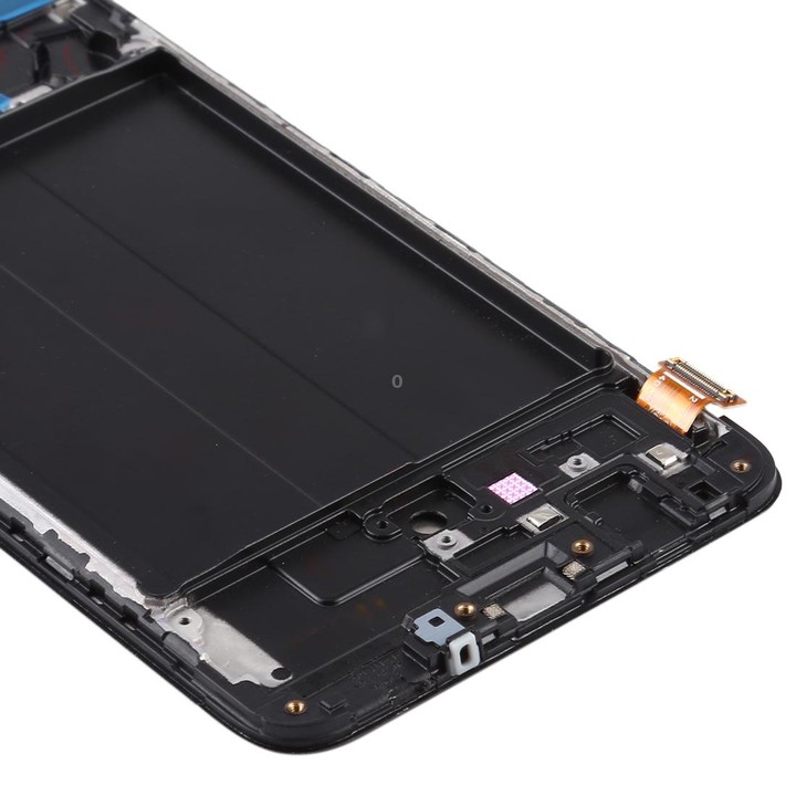 TFT LCD Screen for Samsung Galaxy A70 Digitizer Full Assembly with Frame, Not Supporting Fingerprint Identification (Black)
