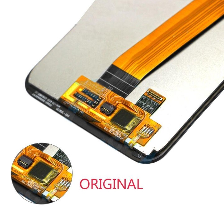 Original PLS TFT LCD Screen (Flex Cable Wide) for Samsung Galaxy A01 SM-A015M(Black)