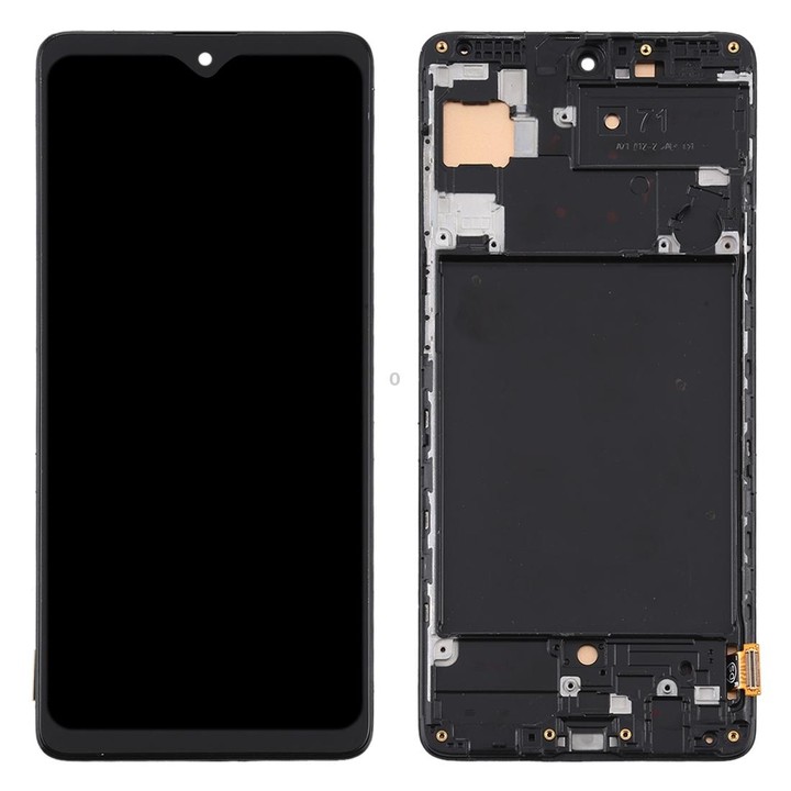 TFT Material LCD Screen and Digitizer Full Assembly With Frame (Not Supporting Fingerprint Identification) for Samsung Galaxy A7