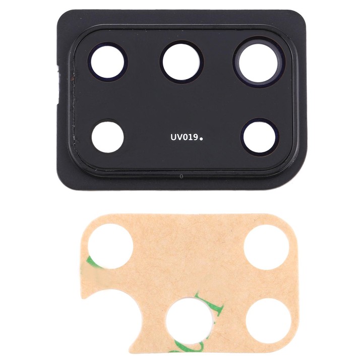 For Samsung Galaxy A31 10pcs Camera Lens Cover (Black)
