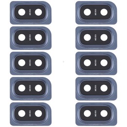 For Samsung Galaxy A10 10pcs Camera Lens Cover (Black)