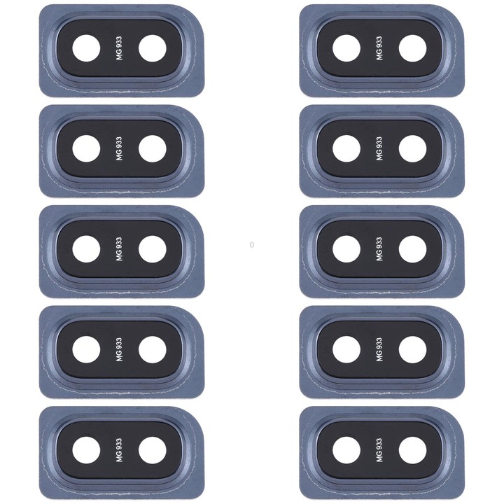 For Samsung Galaxy A10 10pcs Camera Lens Cover (Black)