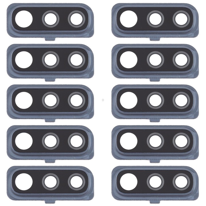 For Samsung Galaxy A70 10pcs Camera Lens Cover (Black)