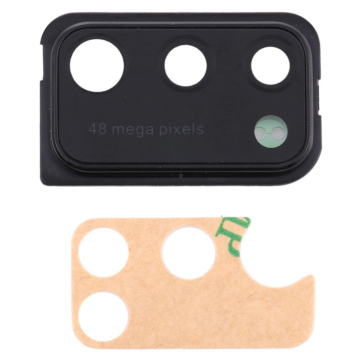 For Samsung Galaxy A41 10pcs Camera Lens Cover (Black)