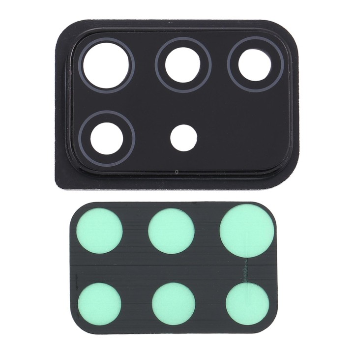For Samsung Galaxy A51 10pcs Camera Lens Cover (Black)