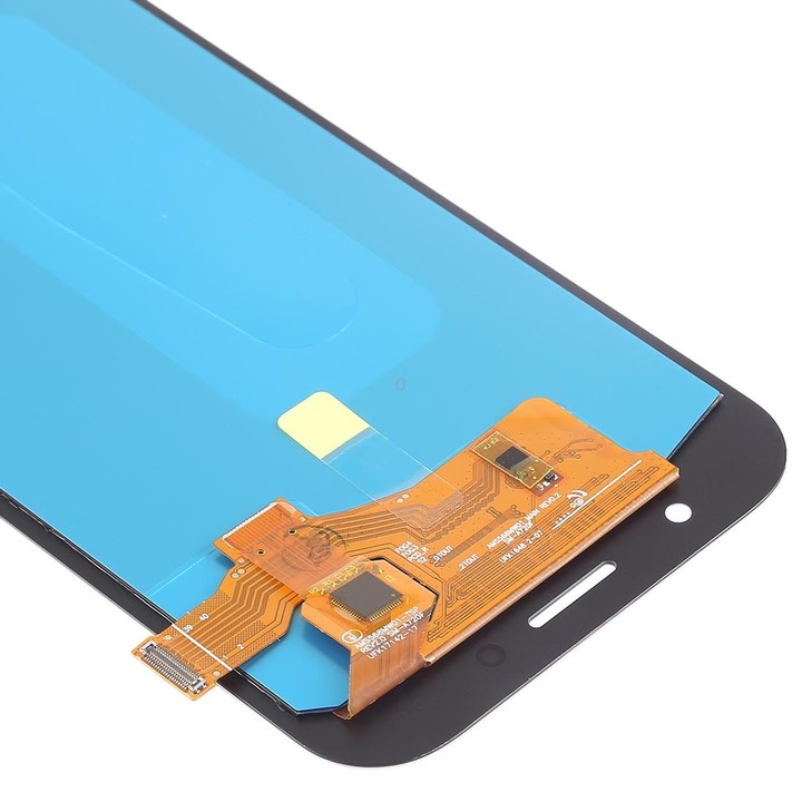 OLED LCD Screen for Galaxy A7 (2017), A720F, A720F/DS with Digitizer Full Assembly (Gold)