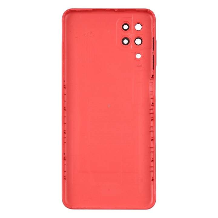 For Samsung Galaxy A12 Battery Back Cover (Red)