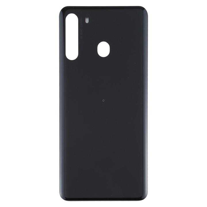 For Samsung Galaxy A21 SM-A215 Battery Back Cover (Black)