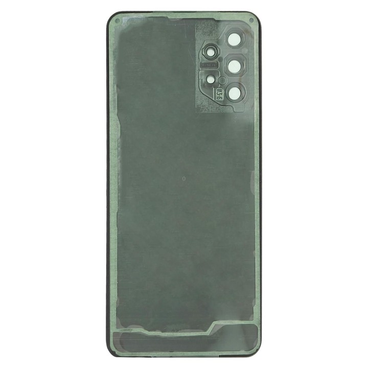 For Samsung Galaxy A32 5G Battery Back Cover with Camera Lens Frame(Black)