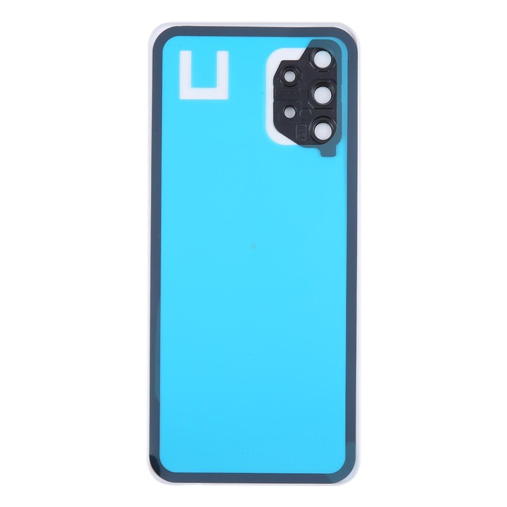 For Samsung Galaxy A32 5G Battery Back Cover with Camera Lens Frame(Blue)