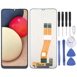 Original LCD Screen and Digitizer Full Assembly for Samsung Galaxy A02s SM-A025F EU Edition
