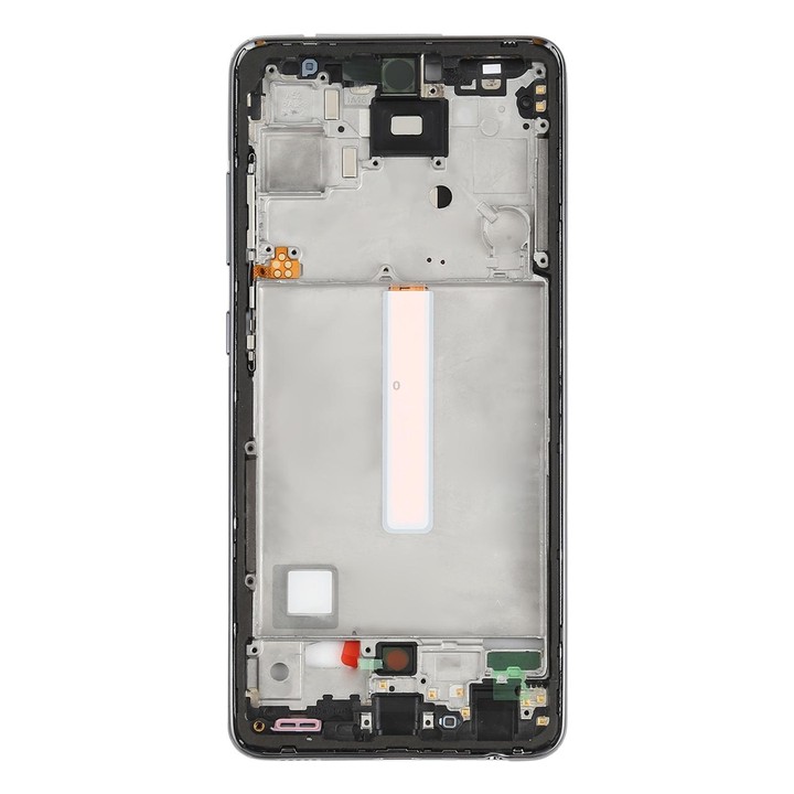For Samsung Galaxy A52 Middle Frame Bezel Plate (Black)