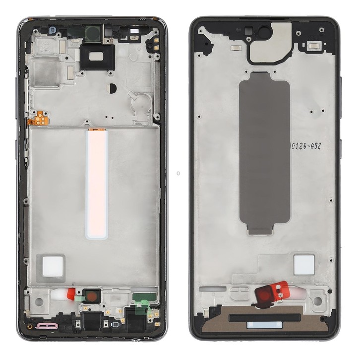 For Samsung Galaxy A52 Middle Frame Bezel Plate (Black)