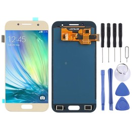 TFT LCD Screen for Galaxy A3 (2017), A320FL, A320F, A320F/DS, A320Y/DS, A320Y With Digitizer Full Assembly (Gold)