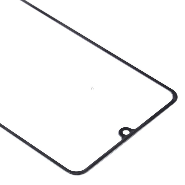 For Samsung Galaxy A31 10pcs Front Screen Outer Glass Lens (Black)