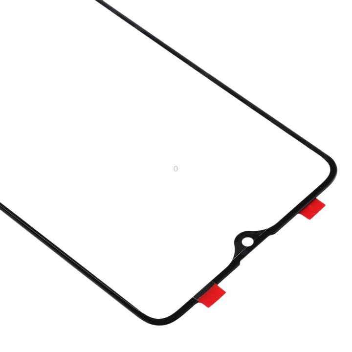 For Samsung Galaxy A20s 10pcs Front Screen Outer Glass Lens (Black)