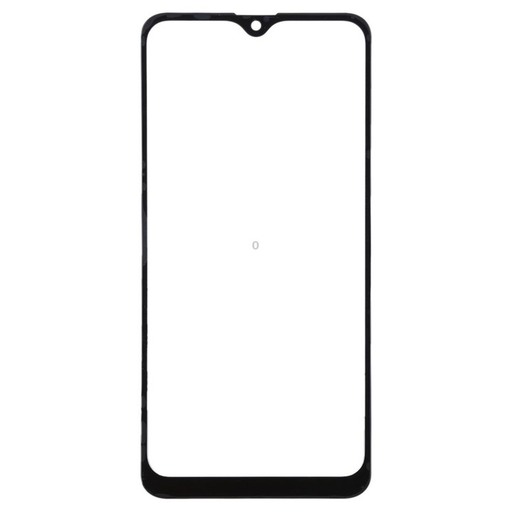 For Samsung Galaxy A10s 10pcs Front Screen Outer Glass Lens (Black)
