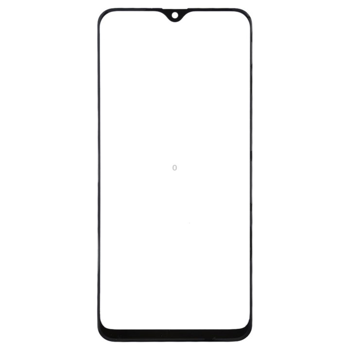 For Samsung Galaxy A30s 10pcs Front Screen Outer Glass Lens (Black)