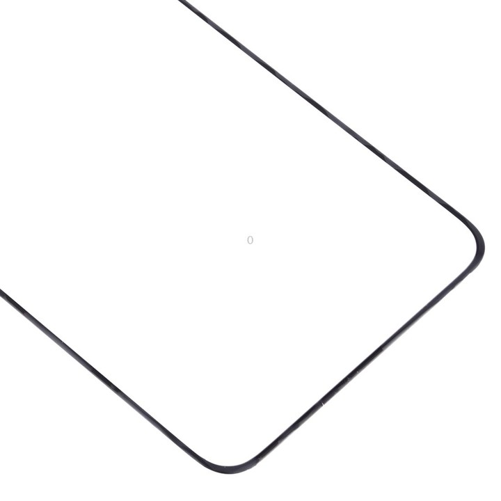 For Samsung Galaxy A90 / A80 10pcs Front Screen Outer Glass Lens (Black)