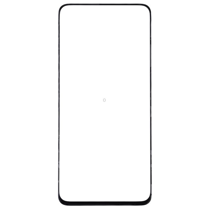 For Samsung Galaxy A90 / A80 10pcs Front Screen Outer Glass Lens (Black)