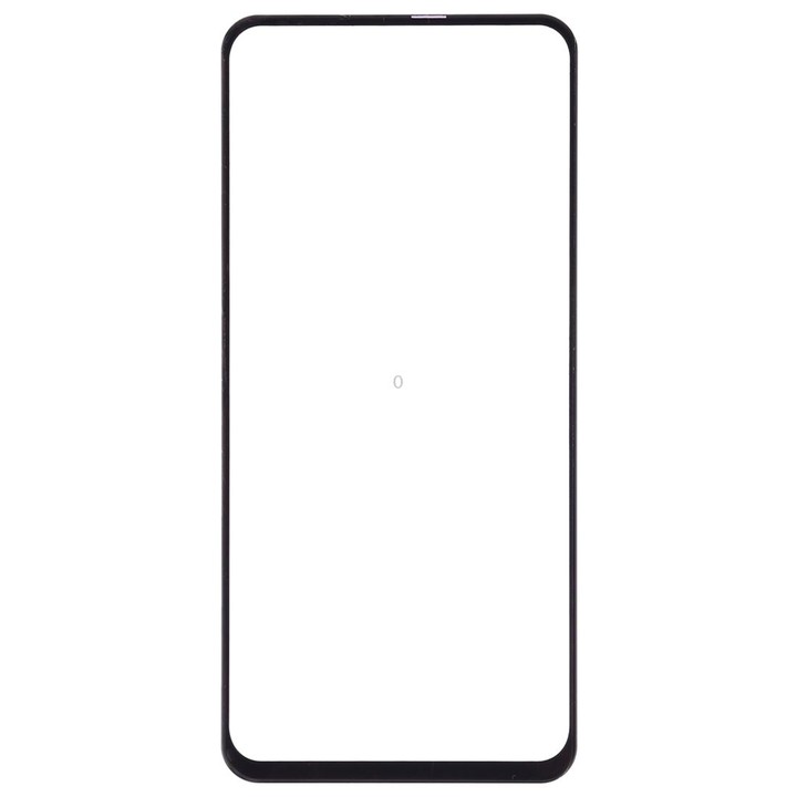 For Samsung Galaxy A60 10pcs Front Screen Outer Glass Lens (Black)