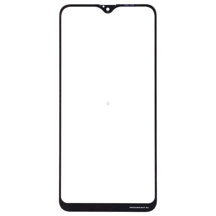 For Samsung Galaxy A10 10pcs Front Screen Outer Glass Lens (Black)