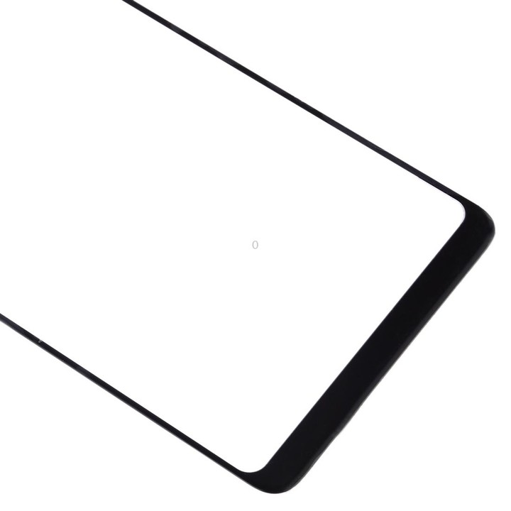 For Samsung Galaxy A8 Star / A9 Star 10pcs Front Screen Outer Glass Lens (Black)