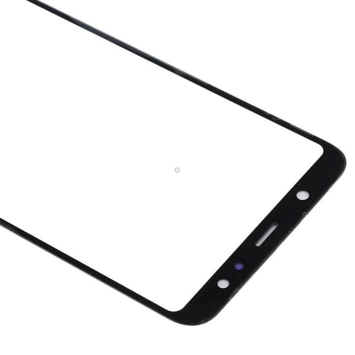 For Samsung Galaxy A6+ (2018) / A605 10pcs Front Screen Outer Glass Lens (Black)