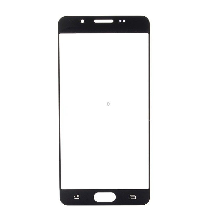 For Samsung Galaxy A5 (2016) / A510 10pcs Front Screen Outer Glass Lens (Black)