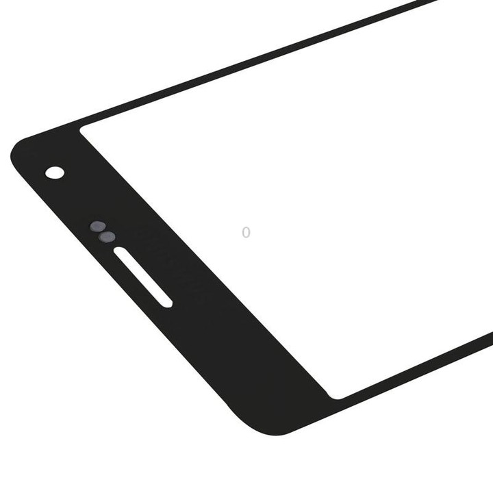 For Samsung Galaxy A7 (2015) 10pcs Front Screen Outer Glass Lens (Black)