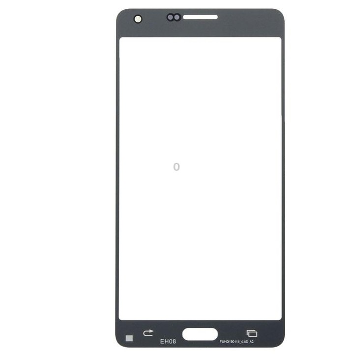 For Samsung Galaxy A7 (2015) 10pcs Front Screen Outer Glass Lens (Gold)