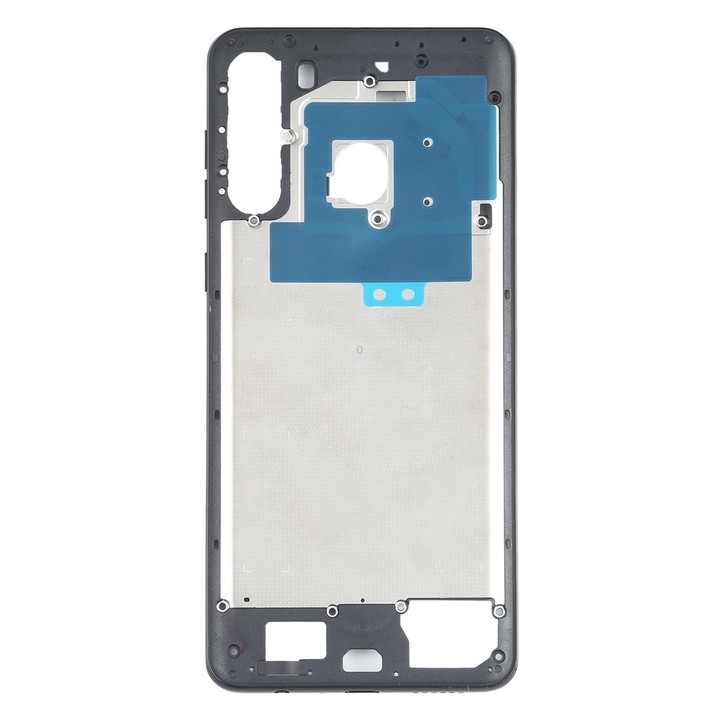 For Samsung Galaxy A21 SM-A215 Middle Frame Bezel Plate (Black)