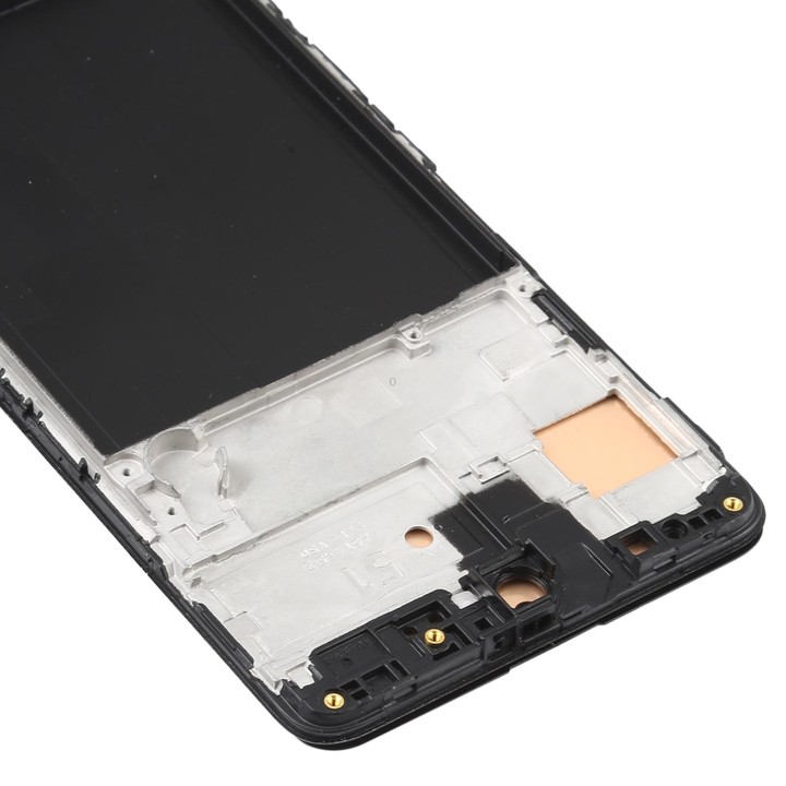 OLED LCD Screen for Samsung Galaxy A51 4G SM-A515(6.36 inch) Digitizer Full Assembly with Frame (Black)