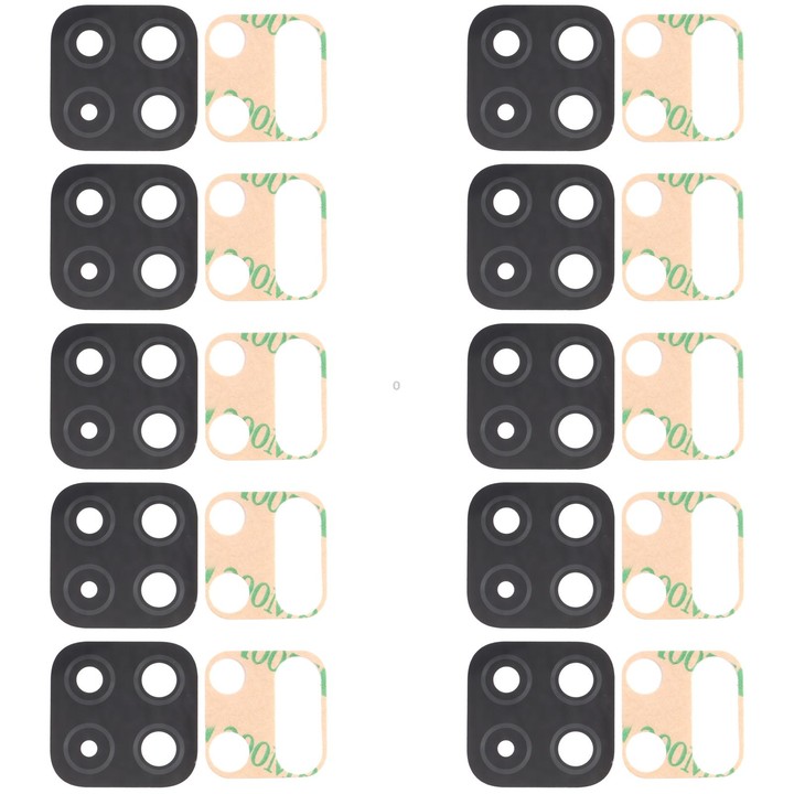 For Samsung Galaxy A22 SM-A225 10pcs Back Camera Lens