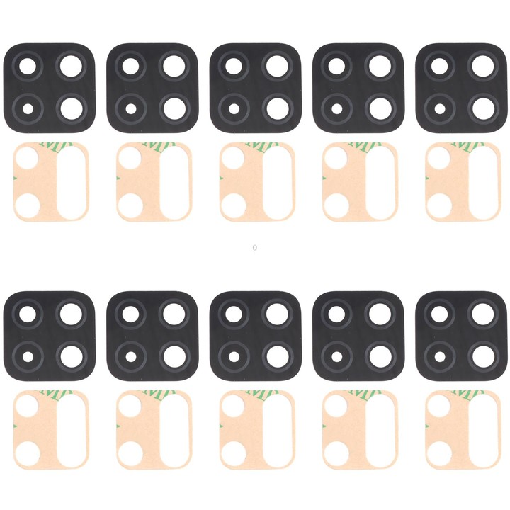 For Samsung Galaxy A22 5G SM-A226 10pcs Back Camera Lens