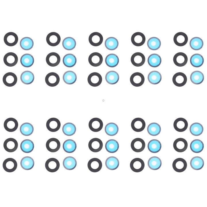 For Samsung Galaxy A52 SM-A525 10pcs Back Camera Lens