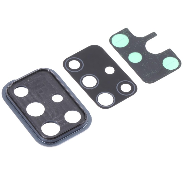 For Samsung Galaxy A71 5G SM-A716 10pcs Camera Lens Cover (Black)