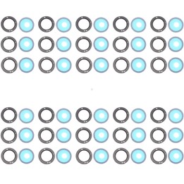 For Samsung Galaxy A32 5G SM-A326 10pcs Back Camera Lens