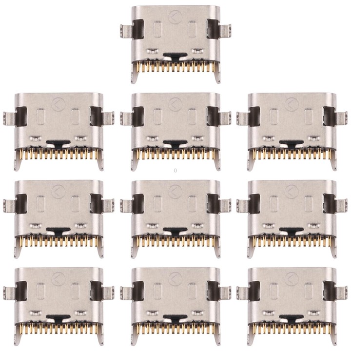 10pcs Charging Port Connector for Samsung Galaxy A22 5G SM-A226B, SM-A226B/DS, SM-A226B/DSN