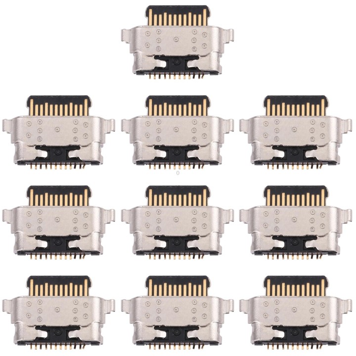 10pcs Charging Port Connector for Samsung Galaxy A02s SM-A025F, SM-A025F/DS, SM-A025G, SM-A025G/DS, SM-A025M, SM-A025M/DS, SM-A0