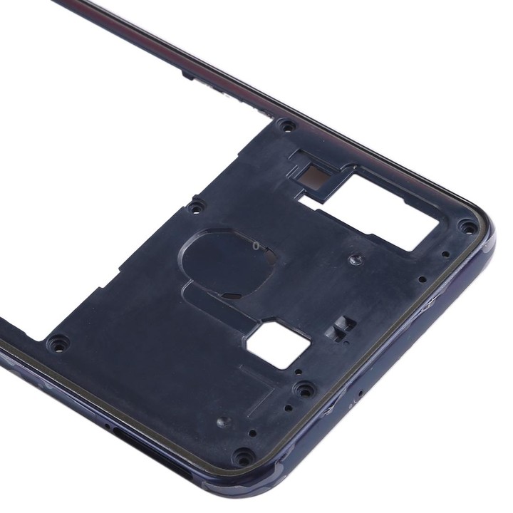 For Galaxy A20 Middle Frame Bezel Plate (Black)