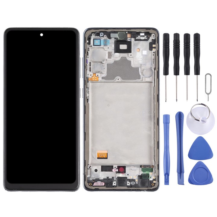 incell Material LCD Screen and Digitizer Full Assembly with Frame (Not Supporting Fingerprint Identification) for Samsung Galaxy