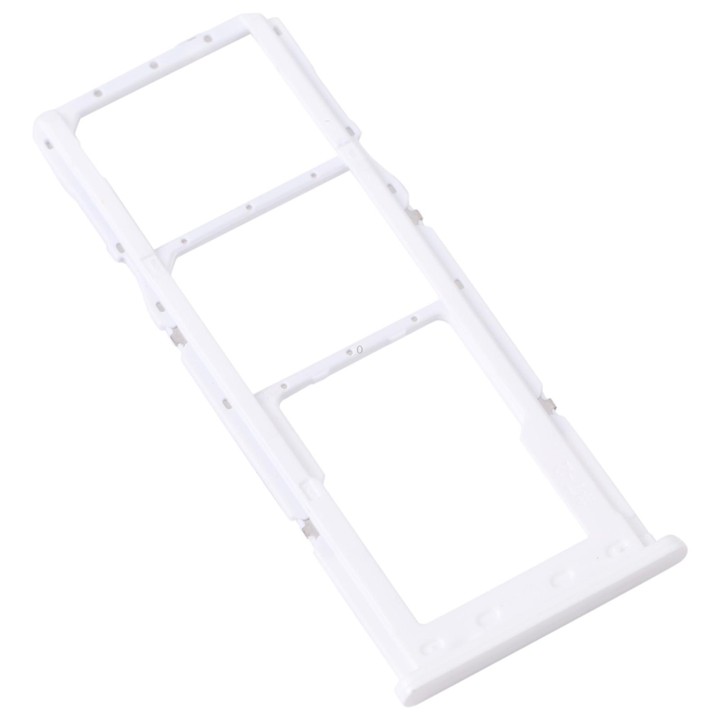 For Samsung Galaxy A13 5G SM-A136 Original SIM Card Tray + SIM Card Tray + Micro SD card tray (White)