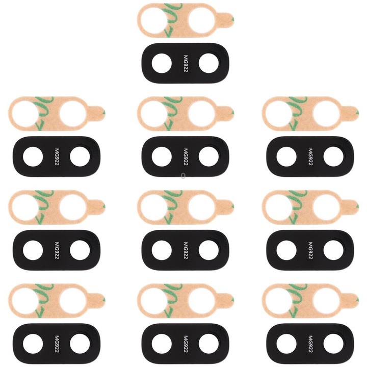 For Galaxy A20 / A10 / A30 / A40 10pcs Back Camera Lens