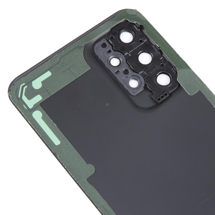 For Samsung Galaxy A23 5G SM-A236A Battery Back Cover with Camera Lens Frame(Black)