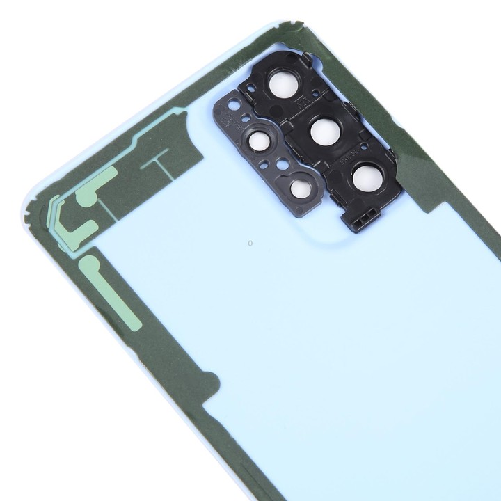 For Samsung Galaxy A23 5G SM-A236A Battery Back Cover with Camera Lens Frame(Blue)